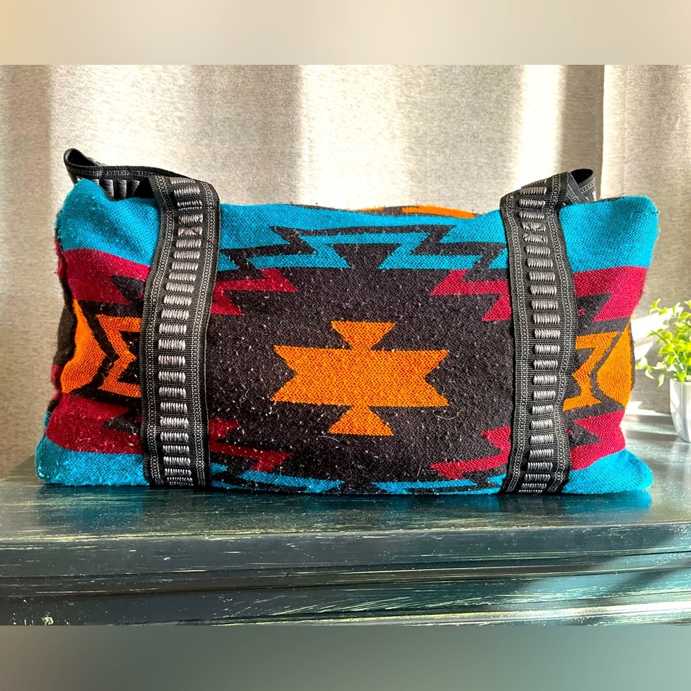 Southwestern weekender bag
